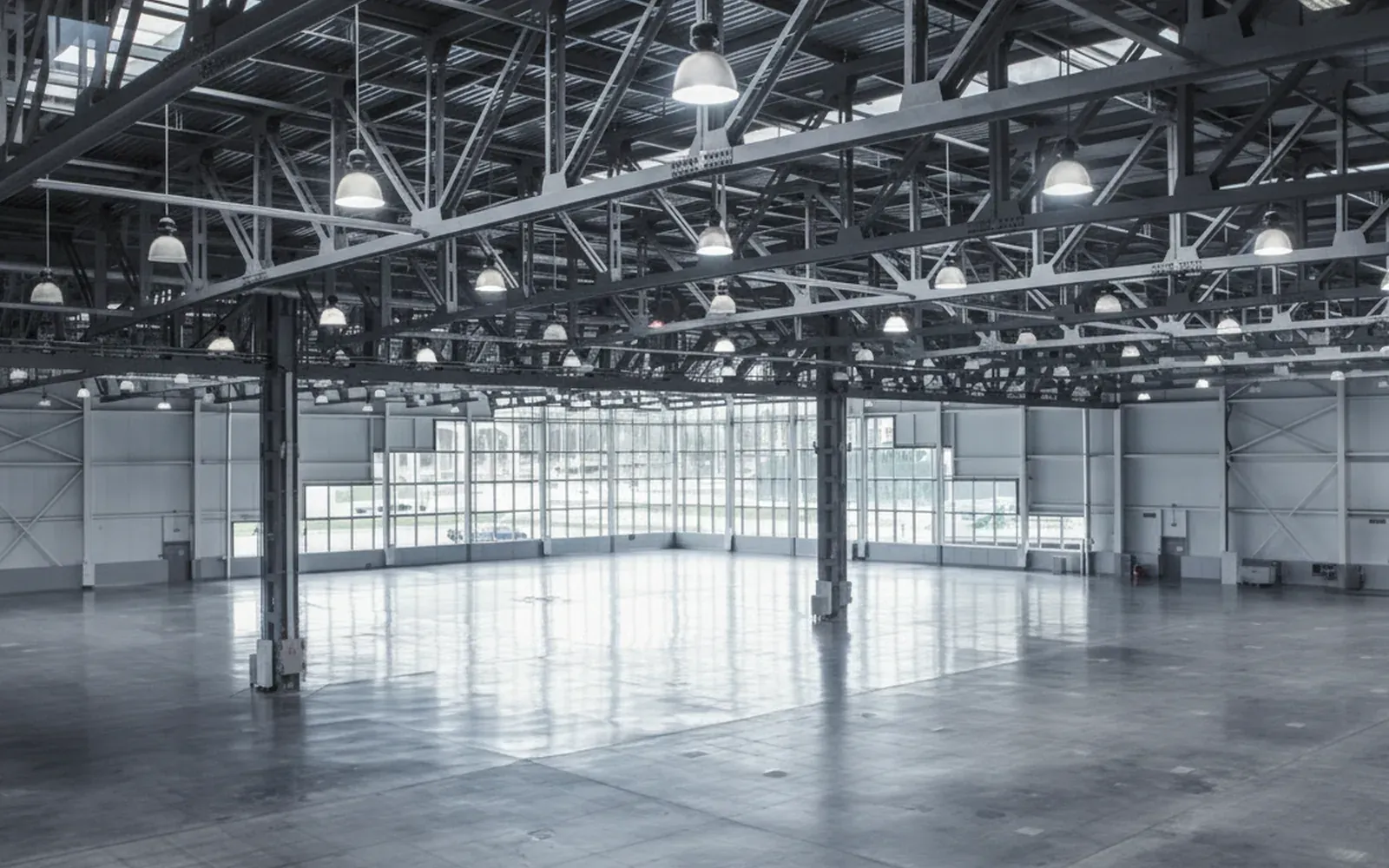 Clean empty commercial warehouse ready for lease handover in Melbourne