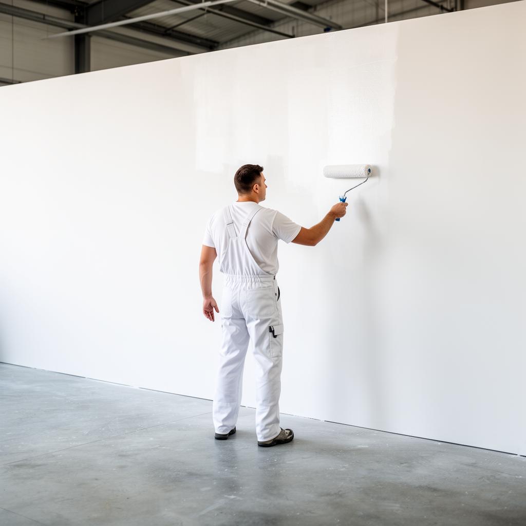 Commercial painting and wall restoration for make good works in Melbourne